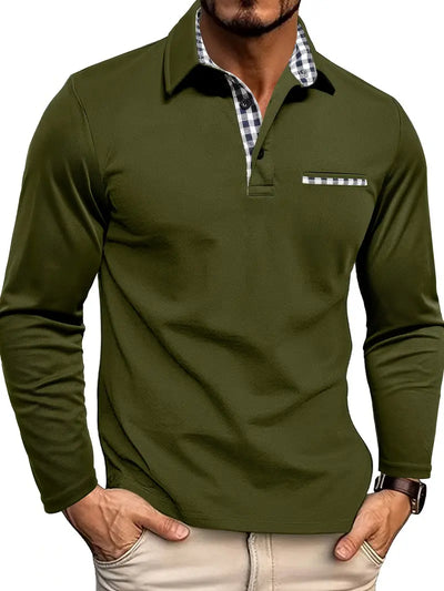 Scott - Long Sleeve Polo Shirt