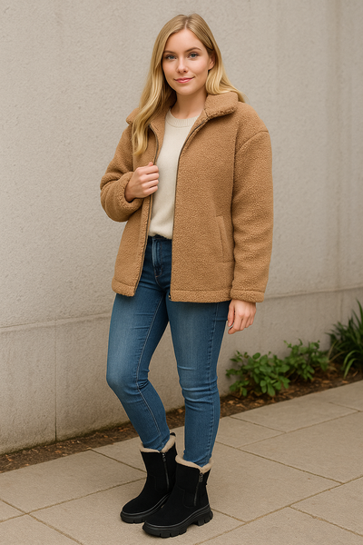 Jane | Fleece Boots