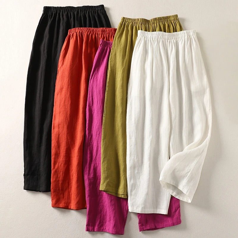 Lena – Airy and Elegant Linen Pants
