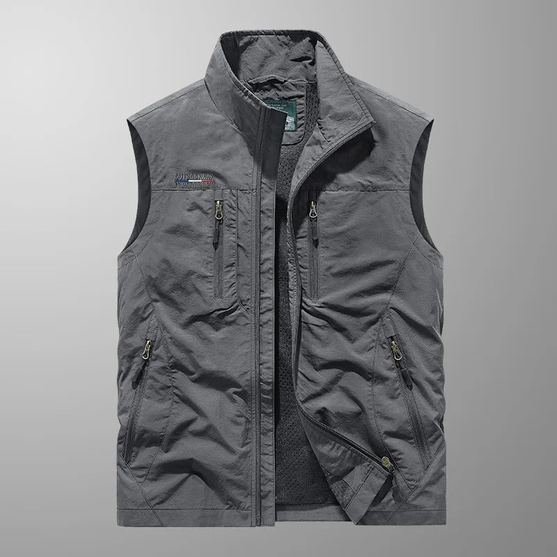 Hermann™ – Breathable Cargo Vest with Multiple Pockets