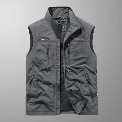 Hermann™ – Breathable Cargo Vest with Multiple Pockets