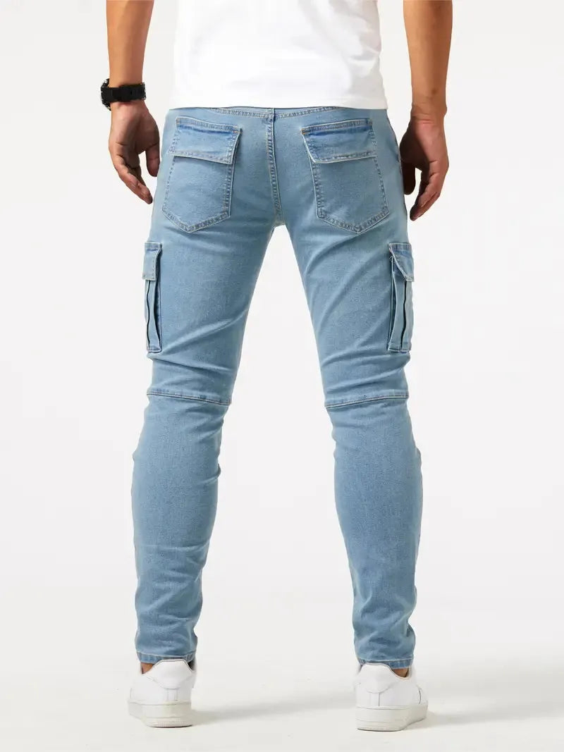 Samuel | Stretch Cargo Jeans