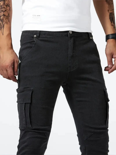 Samuel | Stretch Cargo Jeans