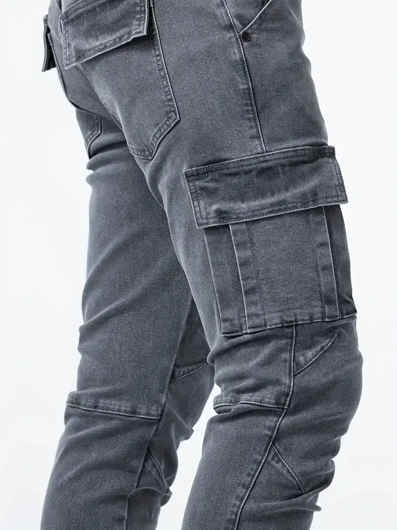 Samuel | Stretch Cargo Jeans