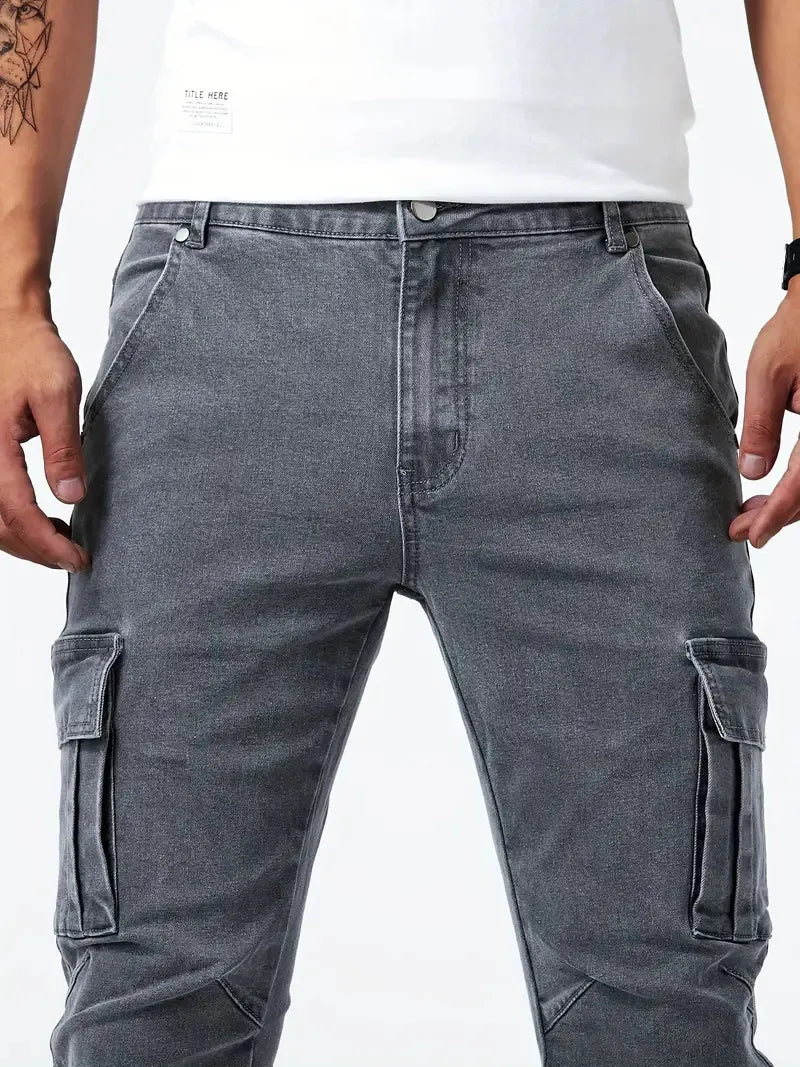 Samuel | Stretch Cargo Jeans