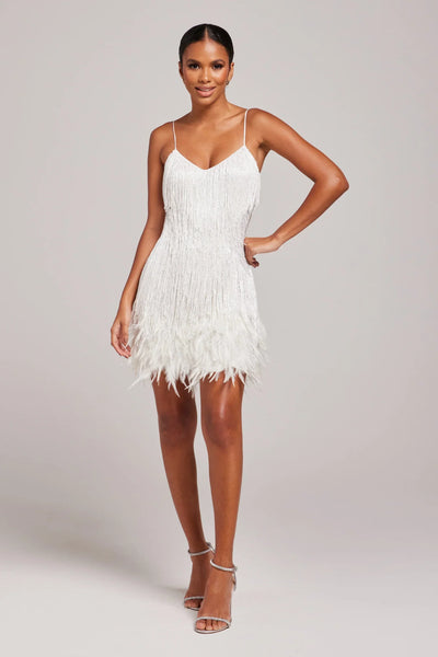 Brielle – Feather Mini Dress