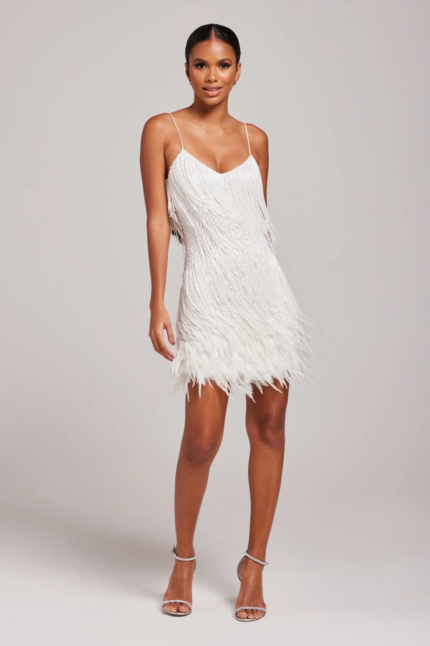 Brielle – Feather Mini Dress