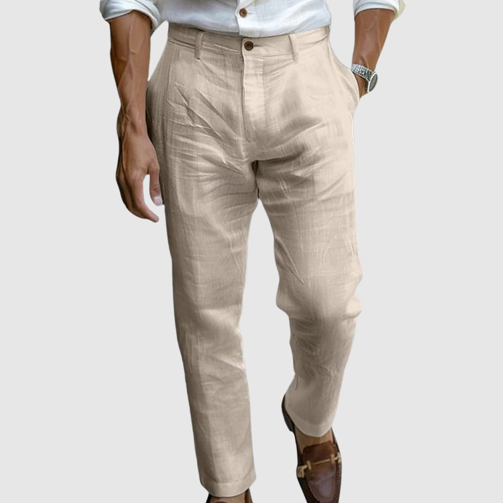 Saint-Tropez Stylish Linen Pants