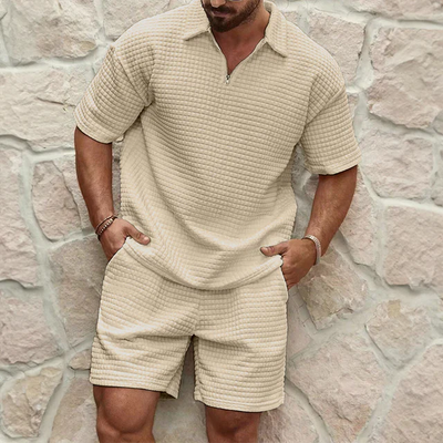 Albert - Waffle Knit Loungewear Set