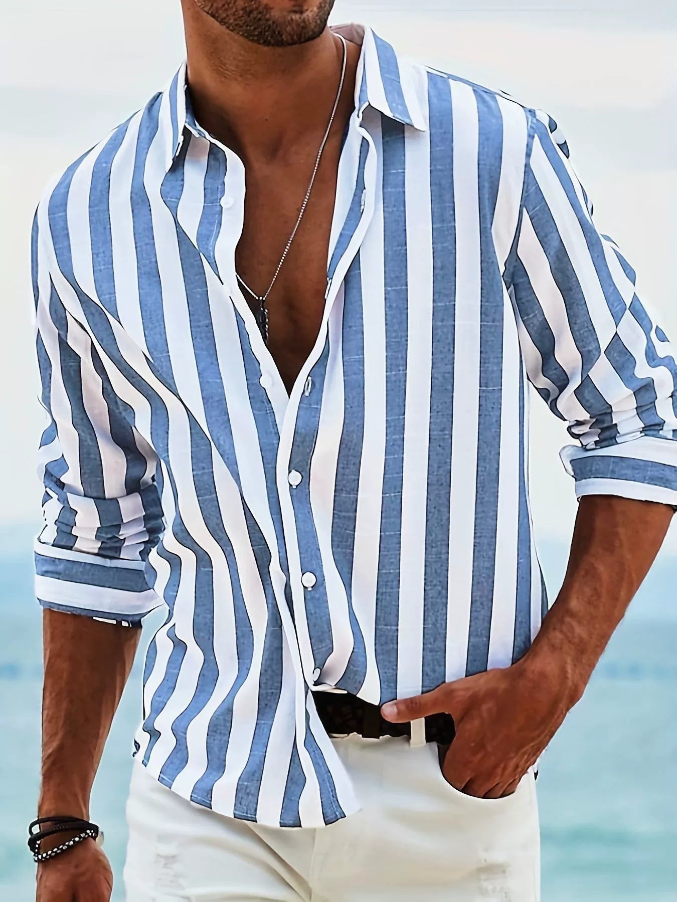 Tim | Coastal Line Shirt