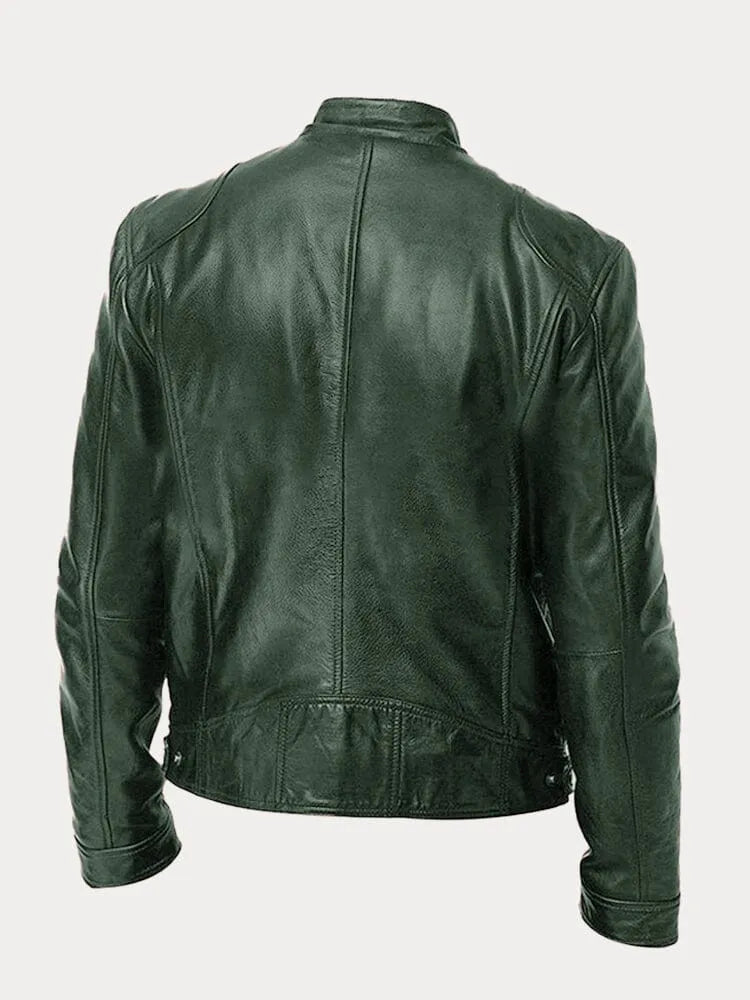 Mike | Casual Leather Jacket