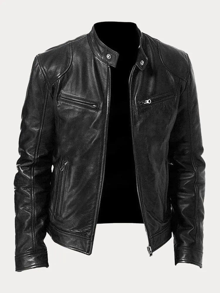 Mike | Casual Leather Jacket
