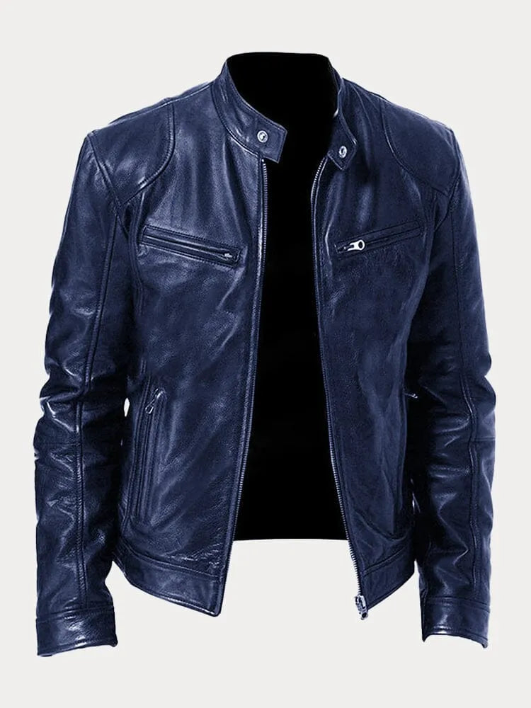 Mike | Casual Leather Jacket