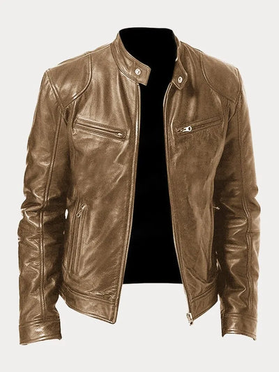 Mike | Casual Leather Jacket