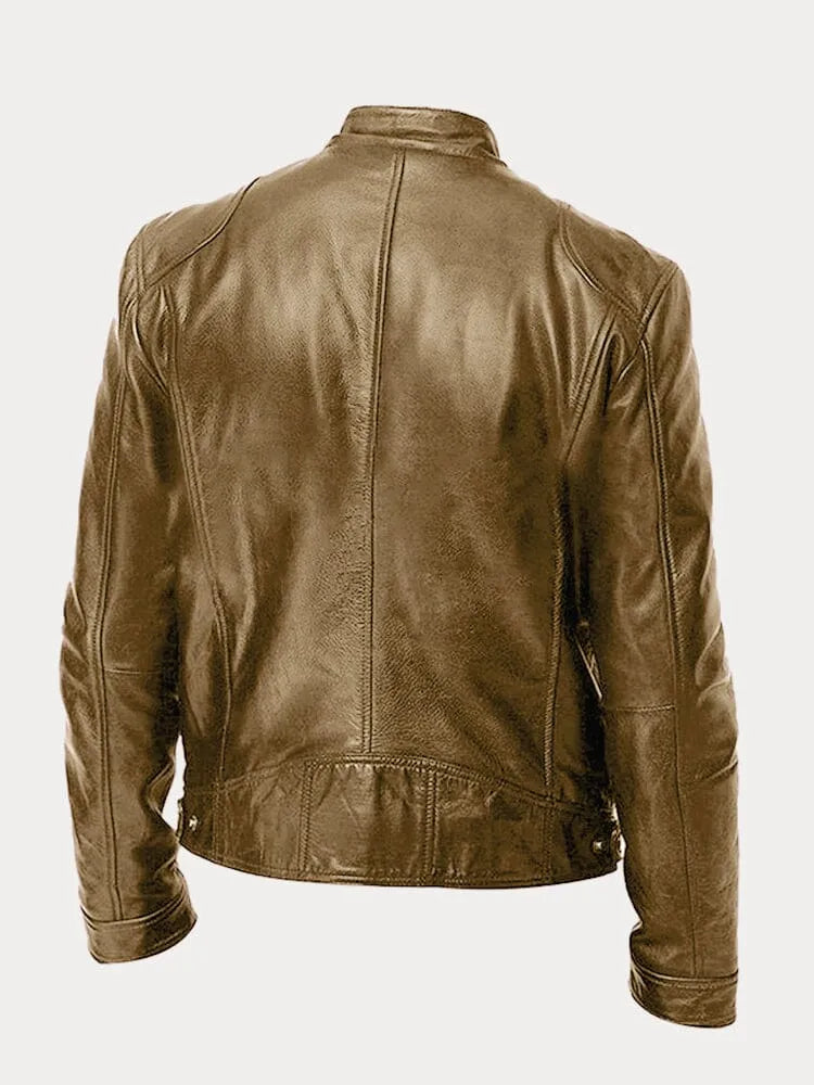 Mike | Casual Leather Jacket