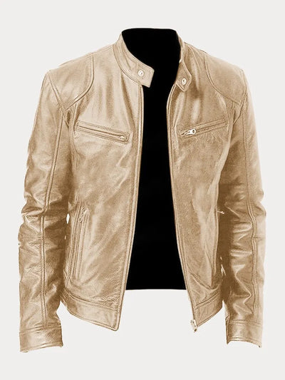 Mike | Casual Leather Jacket
