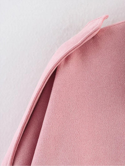 Mia | Suede Bomber Jacket