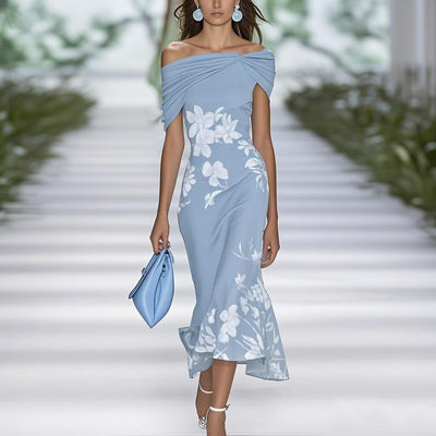 Asane™ | Elegant & Comfortable Floral Dress