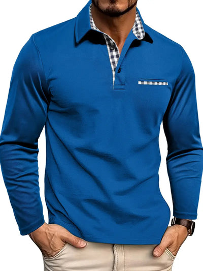 Scott - Long Sleeve Polo Shirt