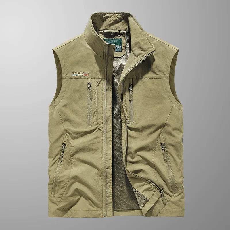 Hermann™ – Breathable Cargo Vest with Multiple Pockets
