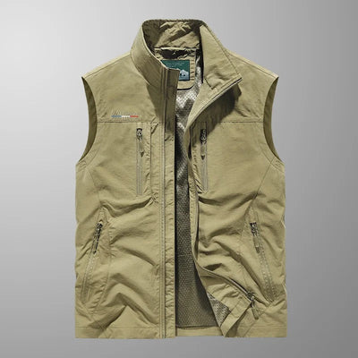 Hermann™ – Breathable Cargo Vest with Multiple Pockets