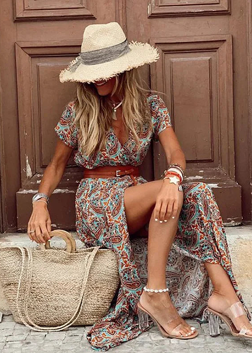 Romy – Bohemian Maxi Dress